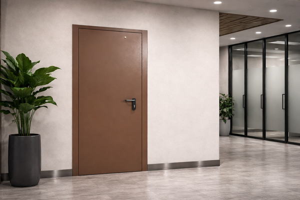 Противопожарная дверь скрытого монтажа