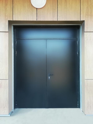 Двупольная дверь с фрамугой