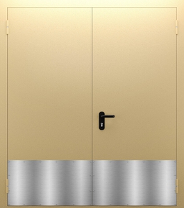 Двупольная глухая дверь с отбойником ДПМ 02/60 (EI 60) — №01 (NEW)