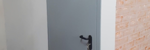 Фотоотчет с объекта – двери для производственных и подсобных помещений
