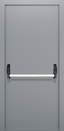 Однопольная глухая противопожарная дверь с системой Антипаника ДПМ 01/60 (EI 60) — №02 (NEW)