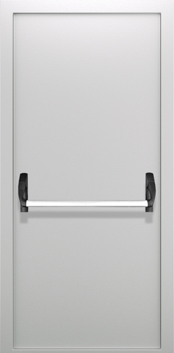 Однопольная глухая дверь с системой Антипаника ДПМ 01/60 (EI 60) — №03 (NEW)