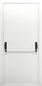 Однопольная глухая дверь с системой Антипаника ДПМ 01/60 (EI 60) — №07 (NEW)