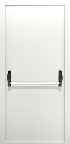 Однопольная глухая дверь с системой Антипаника ДПМ 01/60 (EI 60) — №07 (NEW)