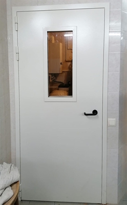 Однопольная дверь с окном