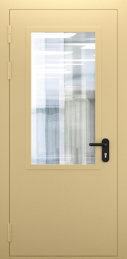 Однопольная дверь со стеклом ДПМО 01/60 (EIW 60) — №10 (NEW)