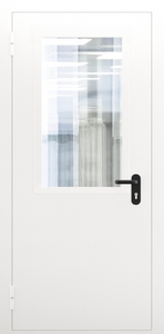 Однопольная дверь со стеклом ДПМО 01/60 (EIW 60) — №08 (NEW)