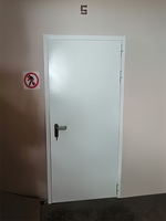 Однопольная дверь, вид спереди (РУТ (МИИТ), ул. Образцова)