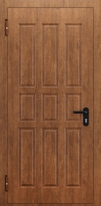 Однопольная глухая дверь с МДФ ДПМ 01/60 (EI 60) — №07 (NEW)