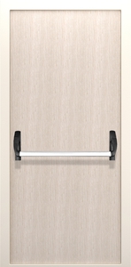 Однопольная глухая дверь с МДФ и системой Антипаника ДПМ 01/60 (EI 60) — №02 (NEW)