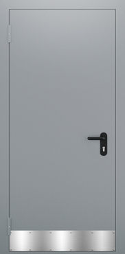 Однопольная глухая дверь с отбойником ДПМ 01/60 (EI 60) — №03 (NEW)