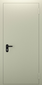 Однопольная глухая дверь со звукоизоляцией ДПМ 01/60 (EI 60) — №05 (NEW)