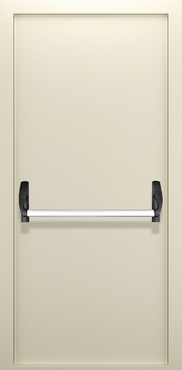 Однопольная глухая дымогазонепроницаемая дверь с системой Антипаника ДПМ 01/60 (EIS 60) — №01 (NEW)