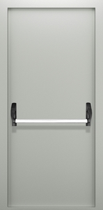 Однопольная глухая дымогазонепроницаемая дверь с системой Антипаника ДПМ 01/60 (EIS 60) — №04 (NEW)