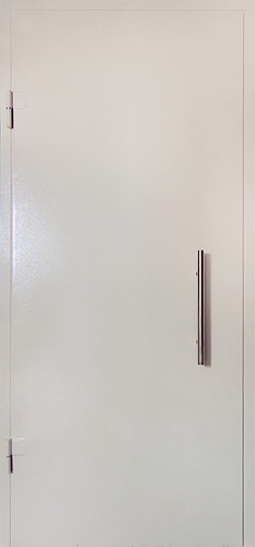 Однопольная техническая дверь без замка — 004