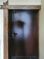 Огнестойкая дверь, фото изнутри (Боголюбский храм, г. Красногорск)