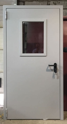 Остекленная противопожарная дверь