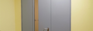 Установка остекленных дверей EI 60 для коридора — ул. Ибрагимова