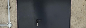 Монтаж наружных дверей EI 60 для строящегося здания — Реутов, ул. Юбилейная