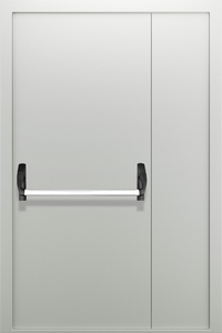 Полуторопольная глухая дверь с системой Антипаника ДПМ 02/60 (EI 60) — №03 (NEW)