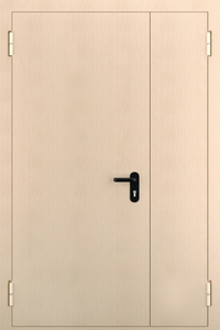 Полуторопольная глухая дверь с МДФ ДПМ 02/60 (EI 60) — №04 (NEW)