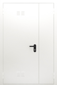 Полуторопольная глухая дверь с вентиляцией ДПМ 02/60 (EI 60) — №03 (NEW)