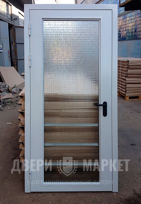 армированное стекло дверь