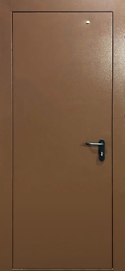 Однопольная техническая дверь со скрытыми петлями — 024
