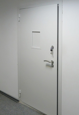 Техническая дверь с окошком в кассу