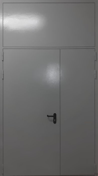Двупольная дверь с круглым стеклом EI 60