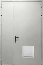 Полуторная дверь со стыковочным узлом EI 90